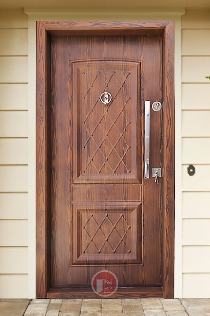 درب ضد سرقت اکونومی چوبی
